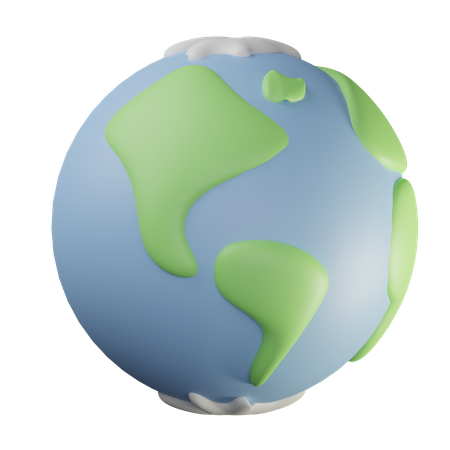 Terre  3D Icon