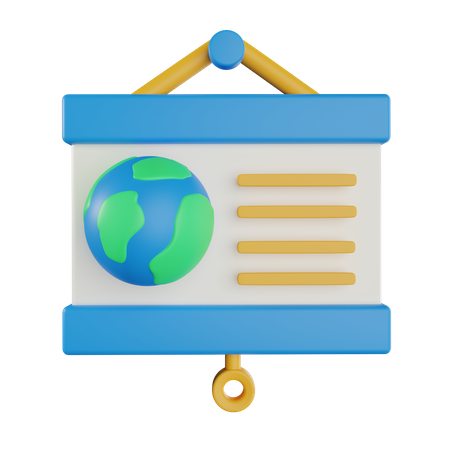 Terre  3D Icon