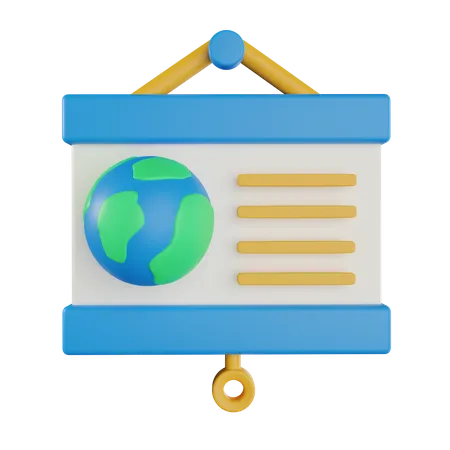 Terre  3D Icon