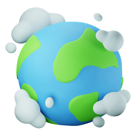 Terre  3D Icon