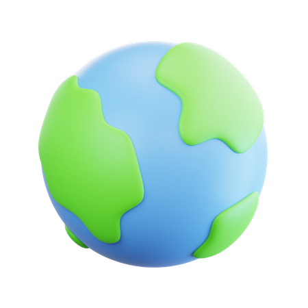 Terre  3D Icon