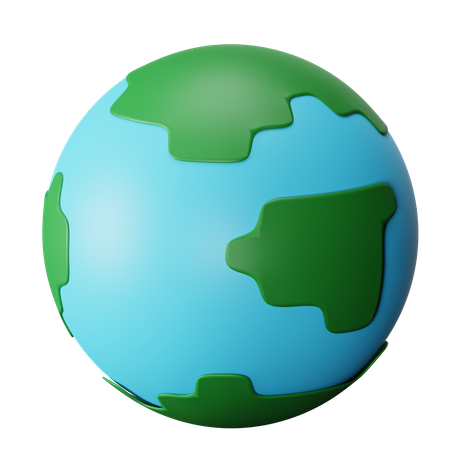 Terre  3D Icon