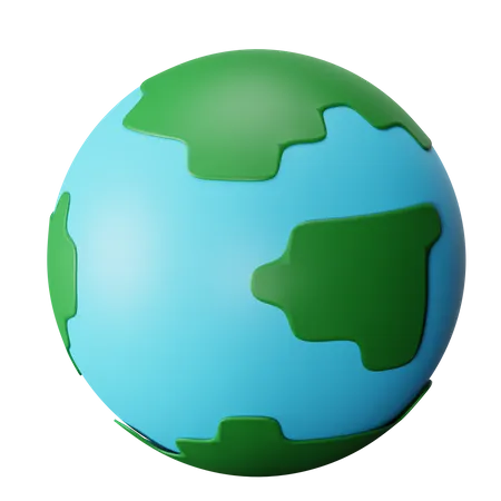 Terre  3D Icon