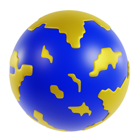 Terre  3D Icon