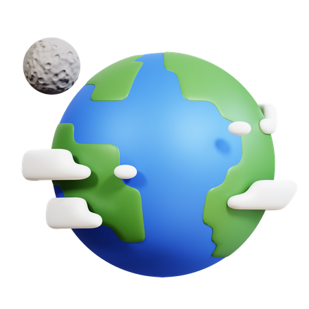 Terre  3D Icon