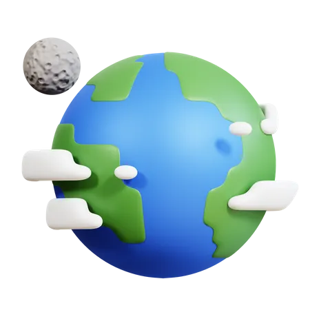 Terre  3D Icon