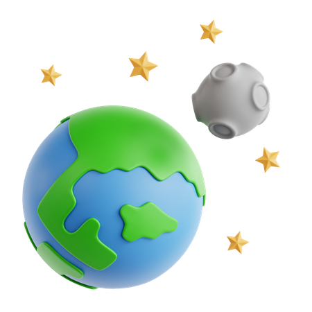 Terre  3D Icon