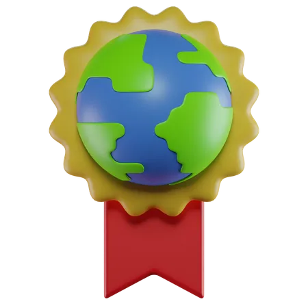 Insigne de la terre  3D Icon