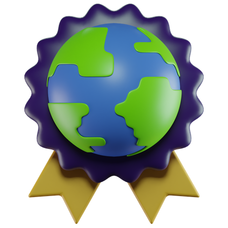 Insigne de la terre  3D Icon