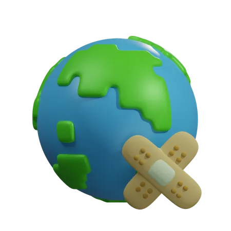Bandage de terre  3D Icon