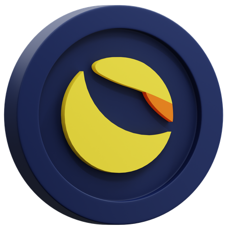 Terre lune  3D Icon