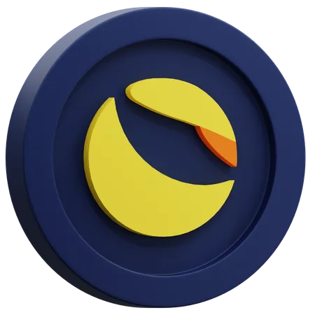 Terre lune  3D Icon