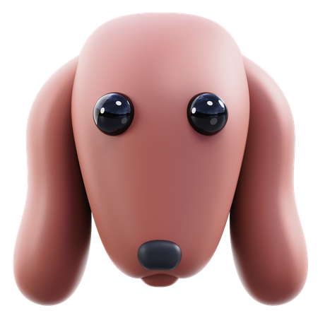 Terrier bedlington  3D Icon