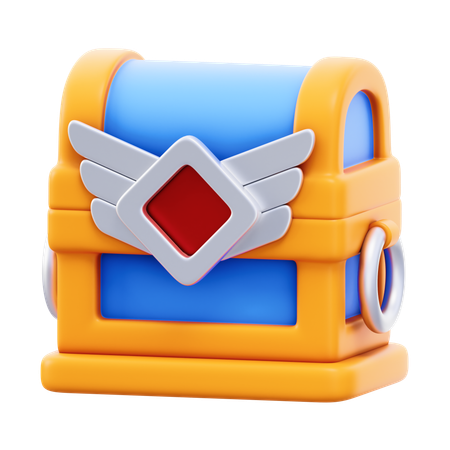 Tesoro del juego  3D Icon