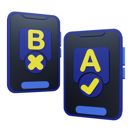 Testen  3D Icon