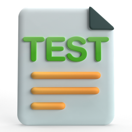 Test  3D Icon
