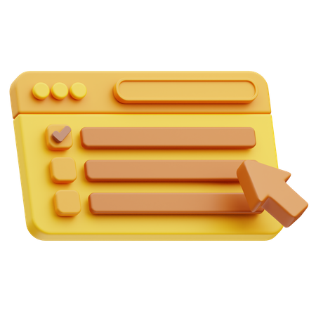 Test Board  3D Icon