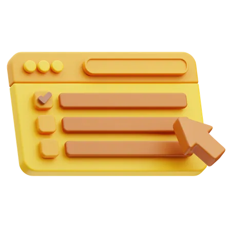 Test Board  3D Icon