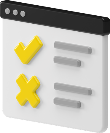 Test du navigateur  3D Icon
