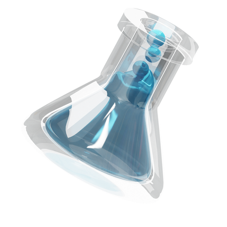 시험관  3D Icon