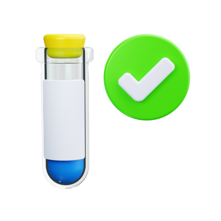 Test tube  3D Icon