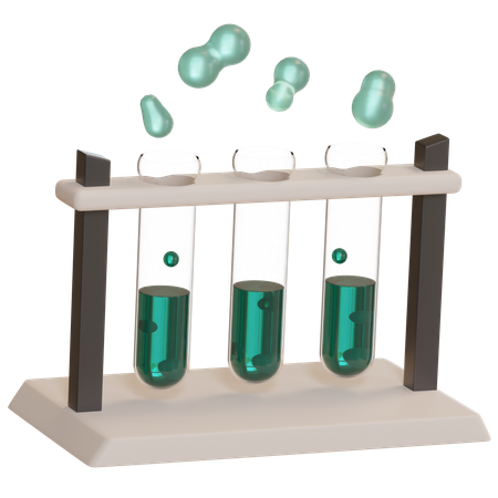 Test Tube  3D Icon