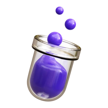 Test Tube  3D Icon