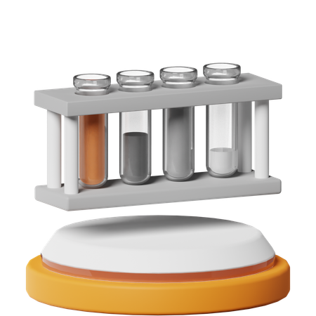 Test Tube  3D Icon