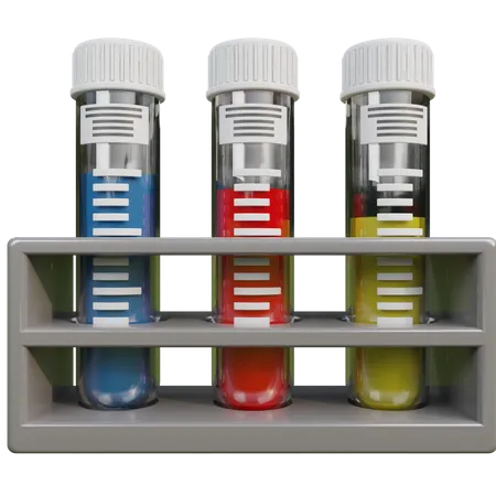 Test Tube  3D Icon