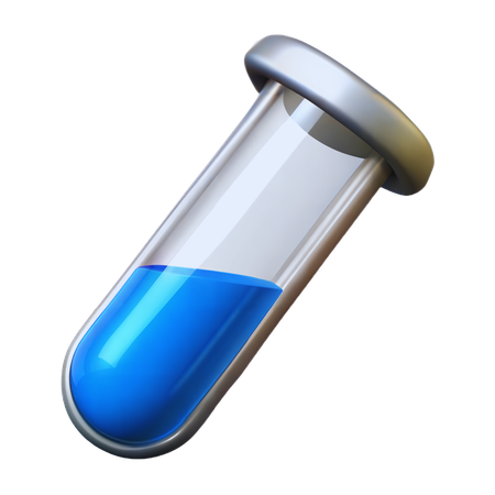 Test Tube  3D Icon