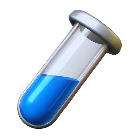 Test Tube  3D Icon