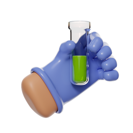 Test Tube  3D Icon