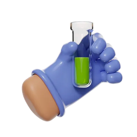 Test Tube  3D Icon