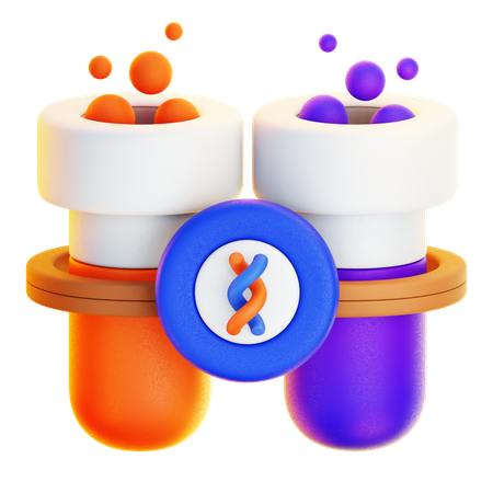 Test Tube  3D Icon