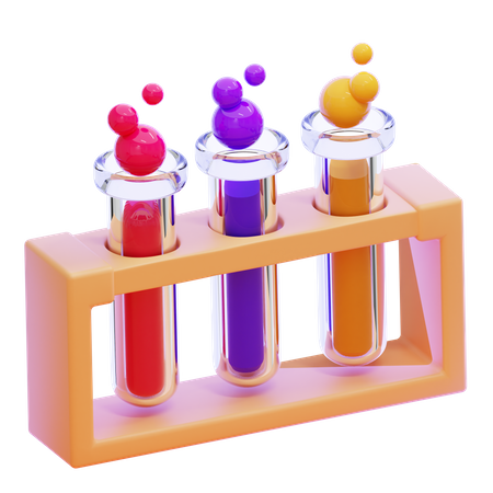 TEST TUBE  3D Icon