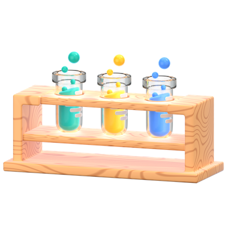 Test Tube  3D Icon