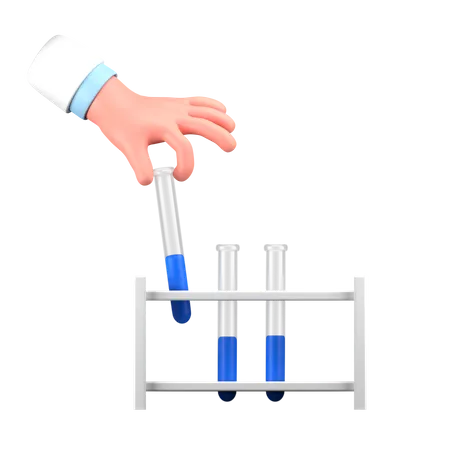 Test Tube  3D Icon