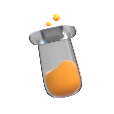 Test Tube  3D Icon