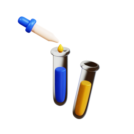 Test Tube  3D Icon