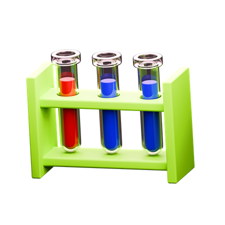 Test Tube  3D Icon