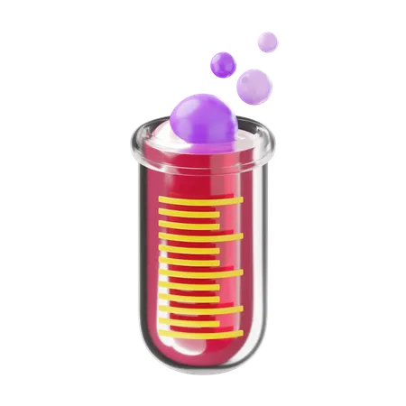 Test Tube  3D Icon