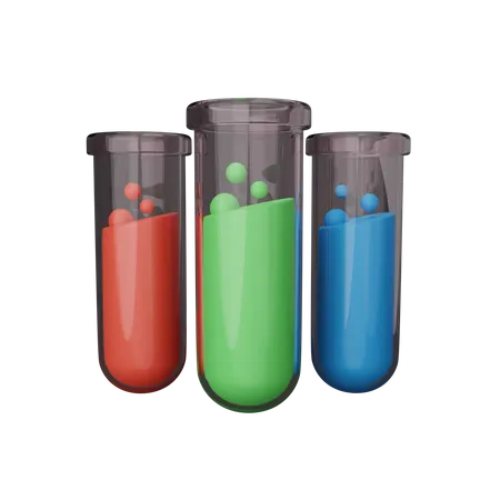 Test Tube  3D Icon