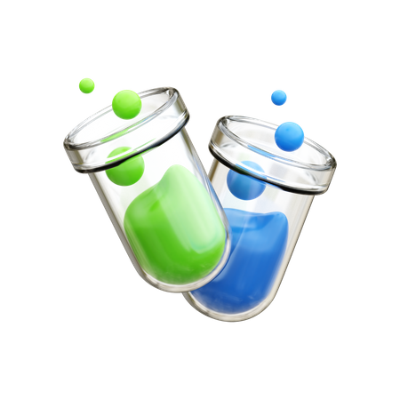 Test Tube  3D Icon