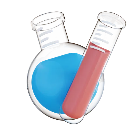 Test Tube  3D Icon