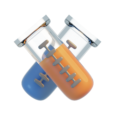 Test tube  3D Icon