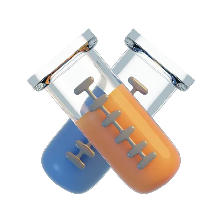 Test tube  3D Icon