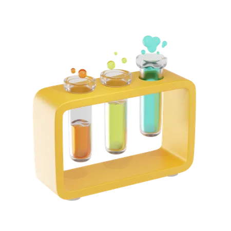 Test Tube  3D Icon