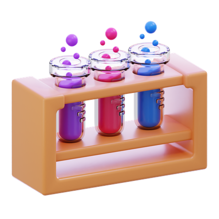 Test Tube  3D Icon