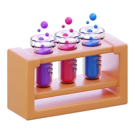 Test Tube  3D Icon