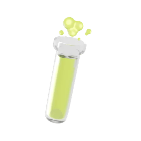 Test Tube  3D Icon